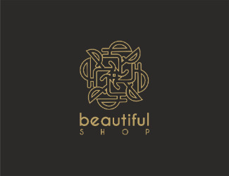 Projekt graficzny logo dla firmy online beautiful shop